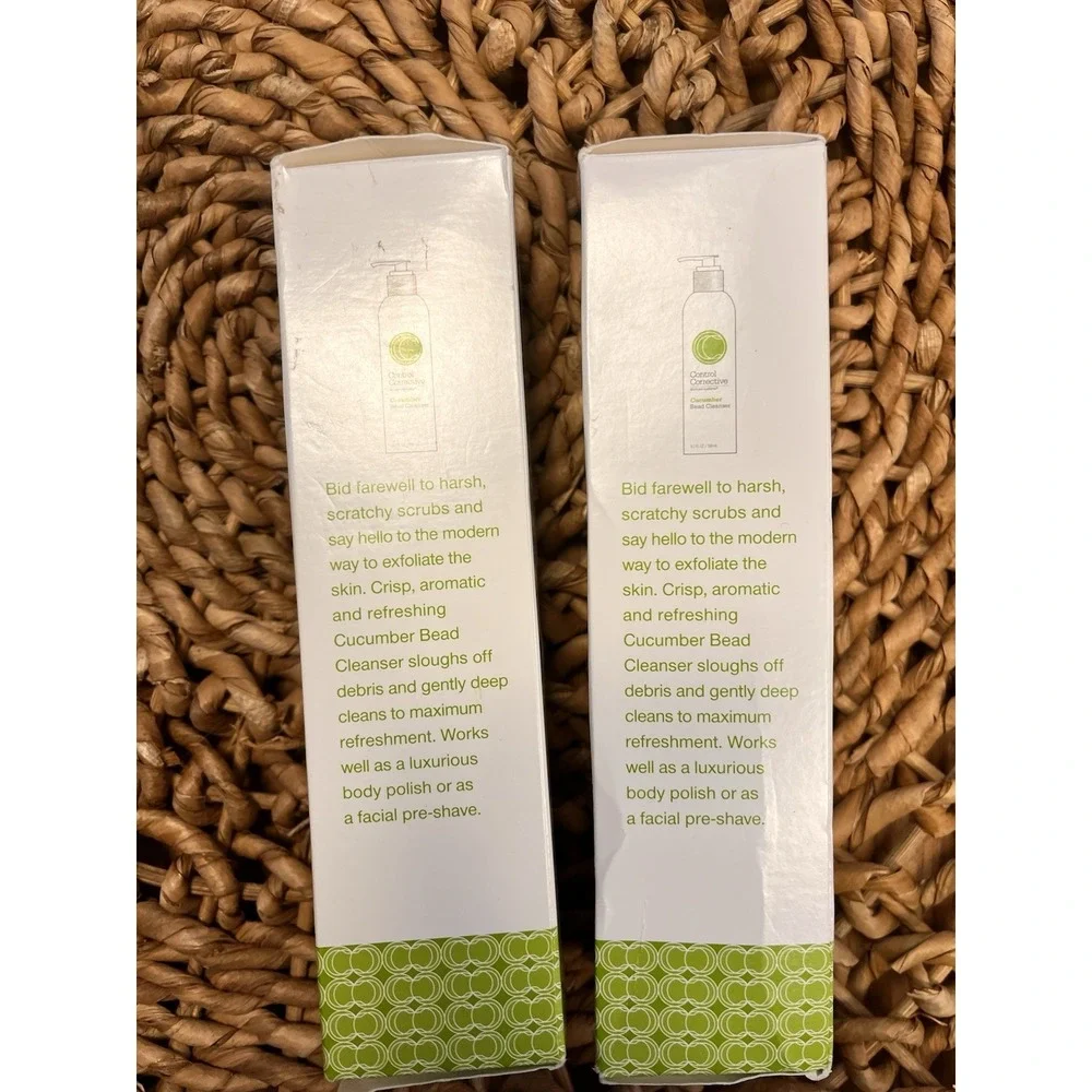 Control Corrective Cucumber Bead Cleanser , 6.7 Fl Oz Each 2 Bottles New In Box